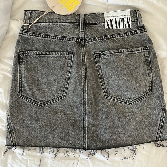 SNACKS by Mother. NWT Denim Skirt - Picture 2 of 10